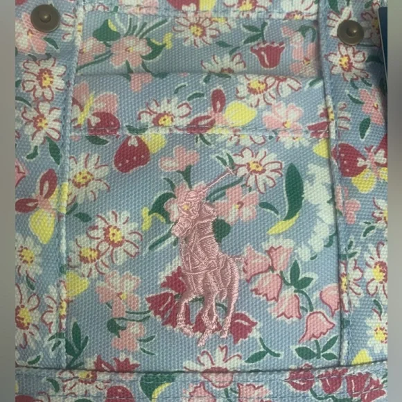 Polo Ralph Lauren Floral Small Tote NWT - Picture 3 of 9